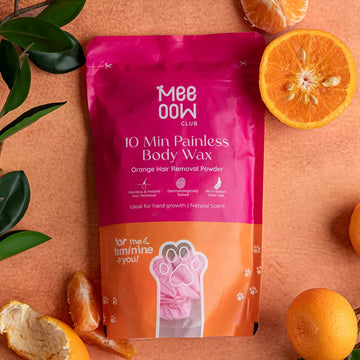 MEOW BODY HAIR REMOVAL WAX POWDER